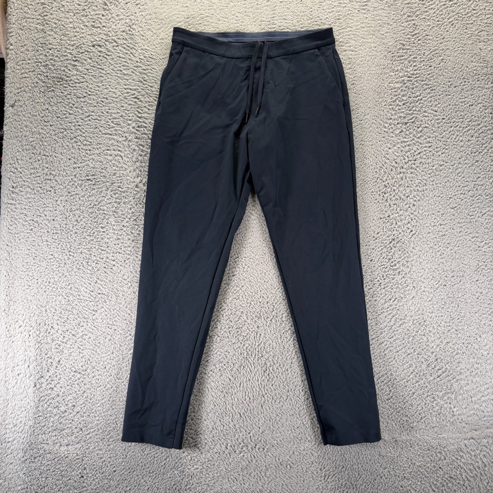 Ministry of Supply Kinetic Pant Mens 32x30 Blue Polyester Jogger Tapered Running